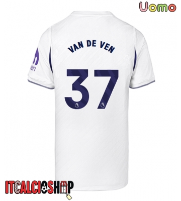 Tottenham Hotspur Micky van de Ven #37 Prima Maglia 2026-27 Manica Corta Tottenham Hotspur Micky van de Ven #37 Prima Maglia 2026-27 Manica Corta
